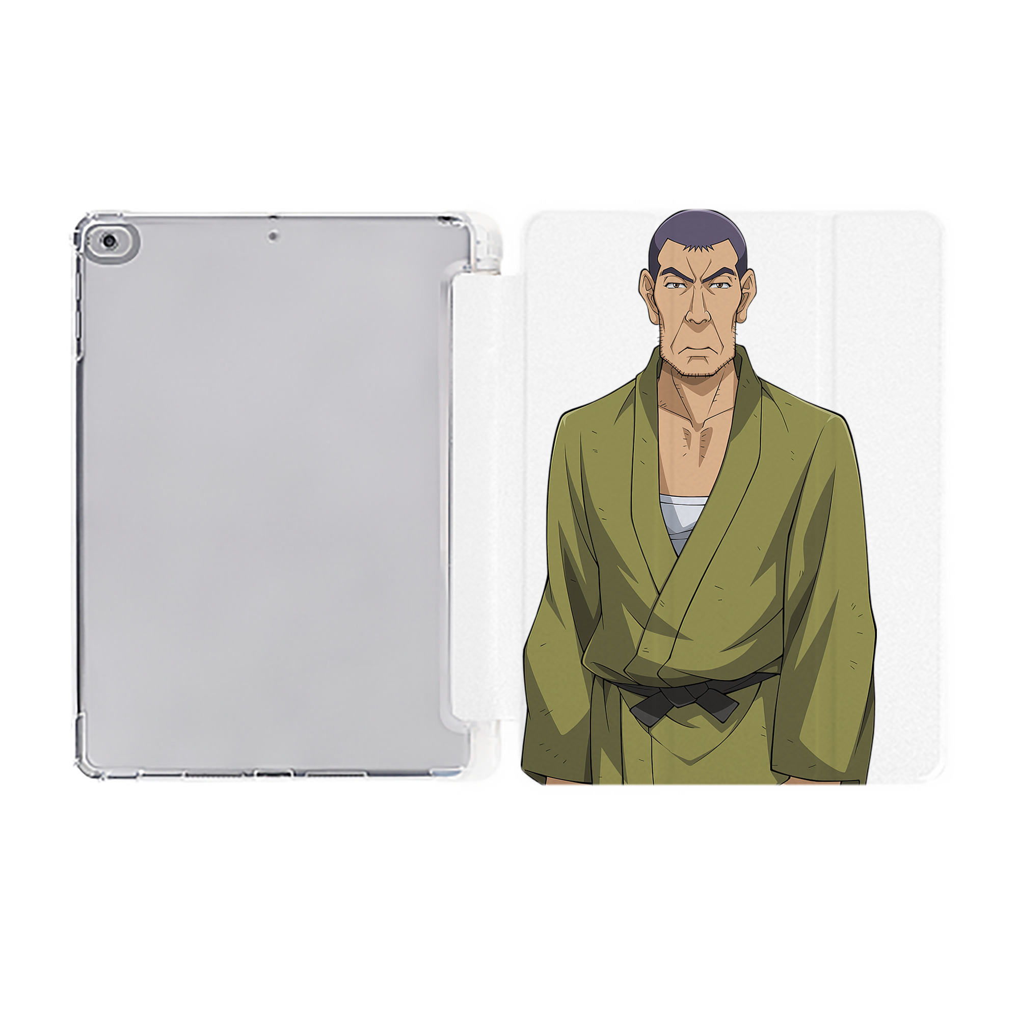 （画像用） 遊☆戯☆王 Yu-Gi-Oh! IPad ケース ペン収納付き 三つ折りスタンド PUレザー×シリコン 対応機種9.5/10.5/10.9インチ